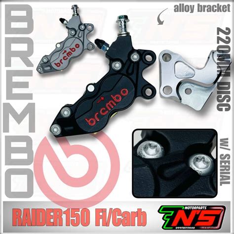 7n S 4pot Front Caliper Premium For Suzuki Raider 150 Fi Carb R150 Shopee Philippines