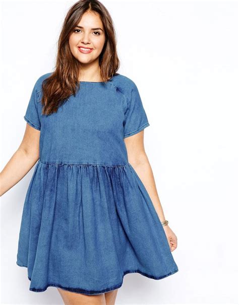 Asos Plus Size Denim Dress Plus Size Dresses For Summer Popsugar Fashion Photo 16