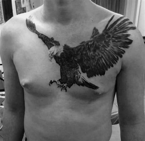 80 Eagle Chest Tattoo Designs For Men Manly Ink Ideas Eagle Chest Tattoo Chest Tattoo