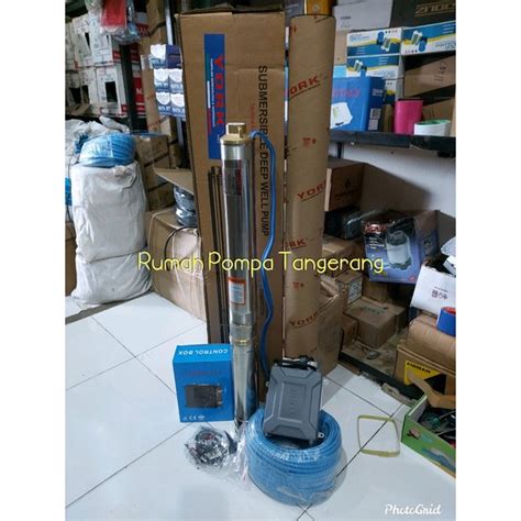 Jual Pompa Satelit Submersible York Hp Casing Pipa Inch Kabel Biru