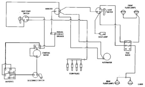 Caterpillar Ignition Switch Wiring Diagram