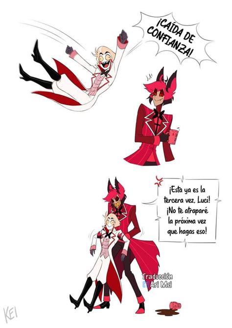 Appleradio Y Radioapple Cómics 3 Alastor X Lucifer Dibujos