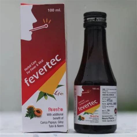 FEVERTEC Fever Medicine, Packaging Size: 200 ml at Rs 140/bottle in Lucknow