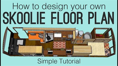 School Bus Conversion Floor Plan Simple Tutorial To Design Your Own