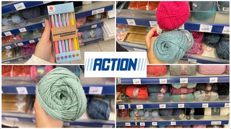 Action Haul 100 Baumwolle Wolle Garn Nadeln Marycrochet YouTube