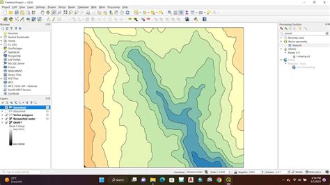 How To Reclassify Convert Raster Dem To Shapefile Or Polygon Smooth