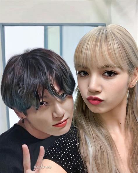 Lalisa Manoban Jeon Jungkook Kpop Couples Bts Girl Hot Sex Picture