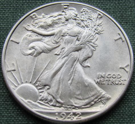 1942 P Walking Liberty Half Dollar For Sale Buy Now Online Item