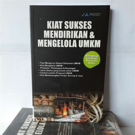 Jual Buku Bisnis Kiat Sukses Mendirikan And Mengelola Umkm Shopee