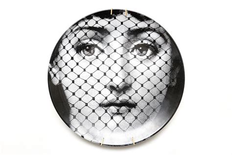 Porcelain Plate By Piero Fornasetti Fornasetti Piero Fornasetti