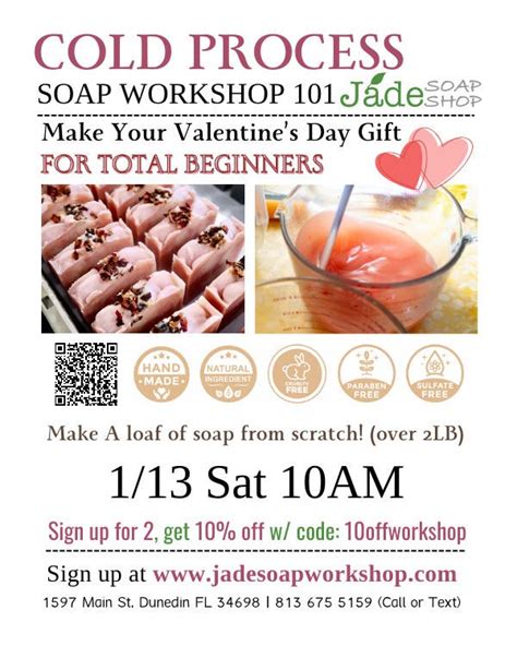 Jan 13 Make Your 1st Cold Process Soap From Scratch Soap Making