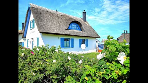 Reethaus Am Meer Mit Sauna Kamin Wlan Waschmaschine Strandkorb Youtube