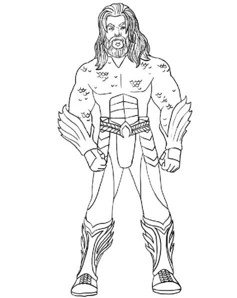 Aquaman Coloring Pages Coloring Pages Aquaman Online Coloring Pages