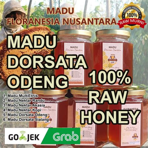 Jual SUPPLIER MADU DORSATA ODENG 400gram FLORANESIA NUSANTARA 100