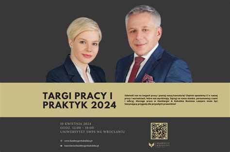 Zapraszamy Na Targi Pracy I Praktyk 2024 Hamberger Kukulska