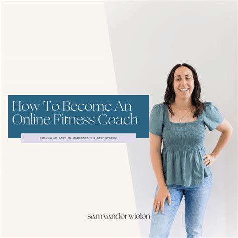 How To Become An Online Fitness Coach Sam Vander Wielen