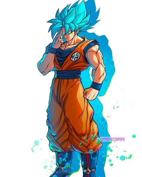 ProyectoPepe en Instagram Goku usando una de las técnicas más