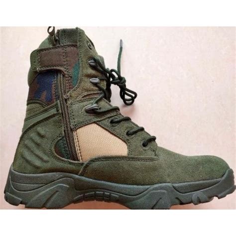 Jual Sepatu Delta Force 8 Inch Hijau Tactical Boots Sepatu Boots Pdh