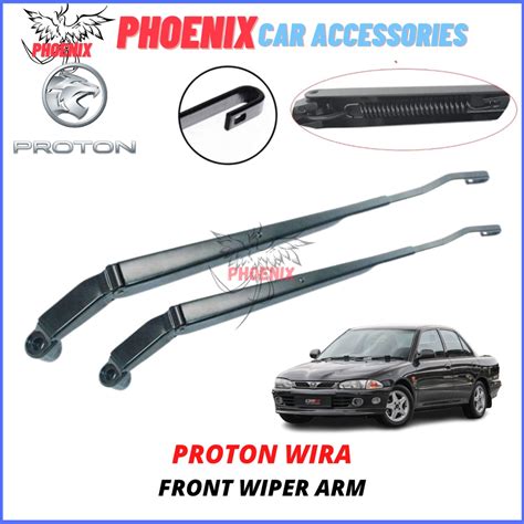 PROTON WIRA SATRIA PUTRA FRONT WIPER ARM LH RH SET OEM BESI WIPER