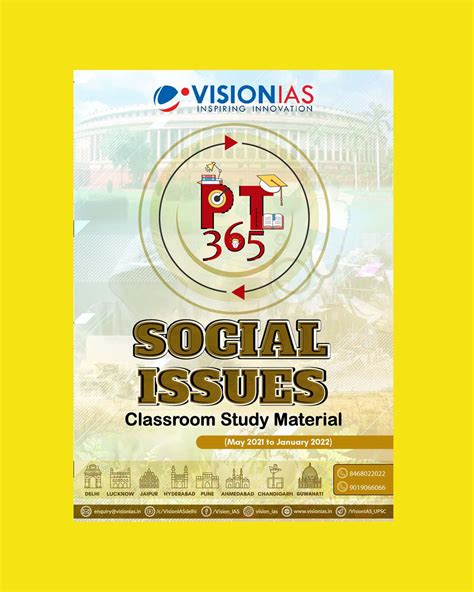 VISION IAS PT 365 2022 SOCIAL ISSUES 2022 MAY 2021 TO JANUARY 2022