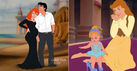 This Artist Shows Us What Disney Princesses Would Look Like As Moms And