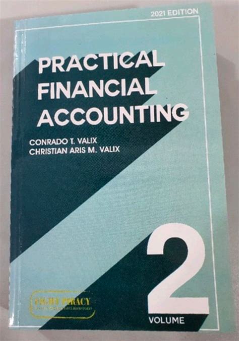 Practical Financial Accounting Vol Ed By Valix Lazada Ph