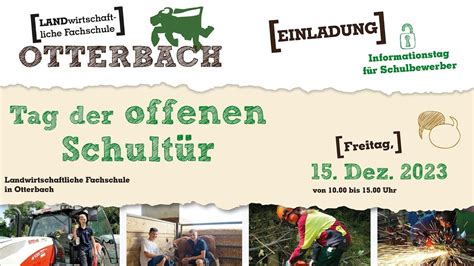 LFS Otterbach Tag der offenen Schultür