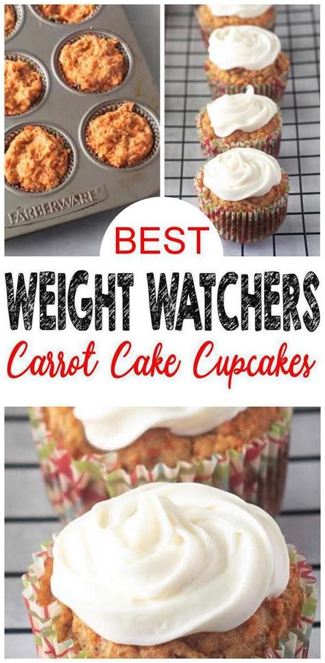 Weight Watchers Cupcakes Best Ww Recipe Carrot Cake Cupcakes Cream Cheese  Weight