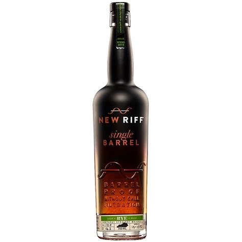 New Riff New Riff Single Barrel Sour Rye Mash Whiskey - The Hut Liquor ...