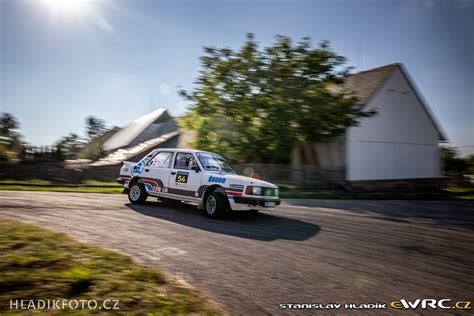 Mikyska Milan Husáková Petra Škoda 130 LR AUTO IN Rallye Železné