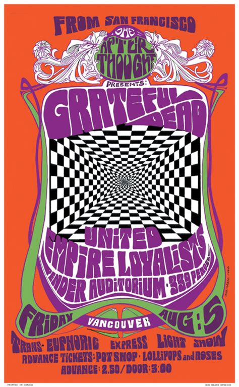 Grateful Dead - 1966 - Concert Poster – GratefulPoster, GratefulPatch ...