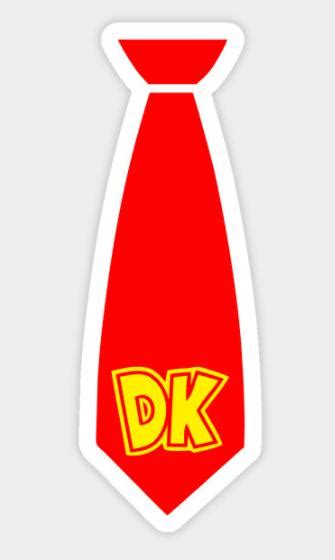 donkey kong tie Sticker - Pro Sport Stickers