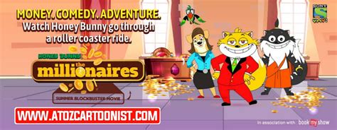 HONEY BUNNY THE MILLIONAIRES FULL MOVIE IN HINDI DOWNLOAD (480P HQ) | ATOZ CARTOONIST