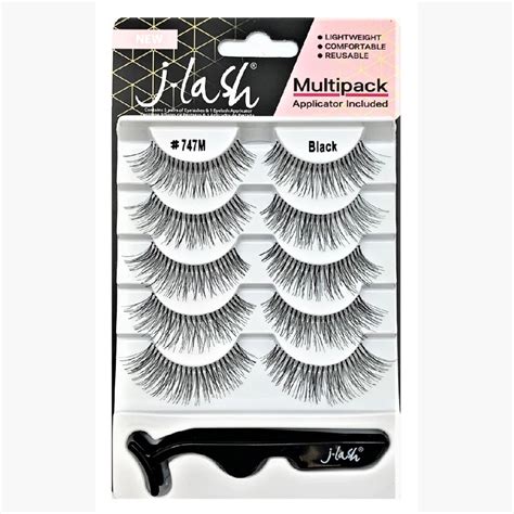 J Lash 747M Black 12 Unidades MAKEMORE