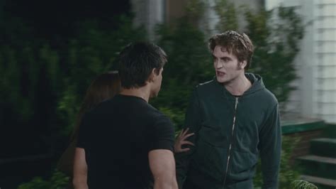 Edward And Jacob Fighting Over Bella