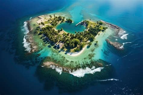 Premium Ai Image Beautiful Island Landscape