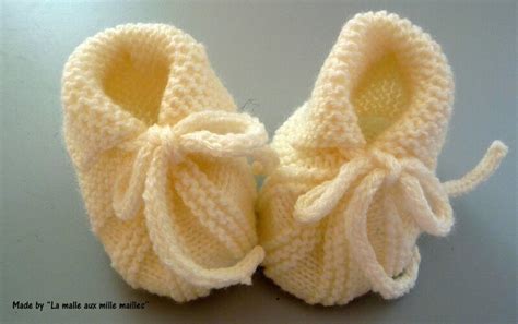 Apprendre A Tricoter Des Chaussons Pour Bebe Pour Debutant