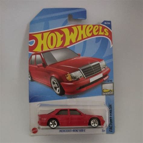 Mercedes Benz 500E Red Merah Hot Wheels Shopee Malaysia