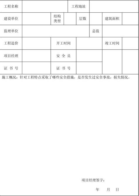 建设工程安全生产等级评定申报表word文档在线阅读与下载无忧文档