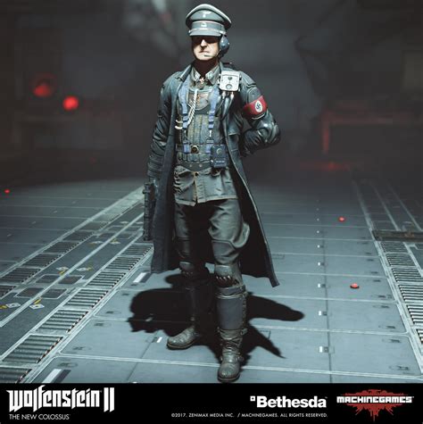 Vidar Rapp Wolfenstein Ii Nazi Commander