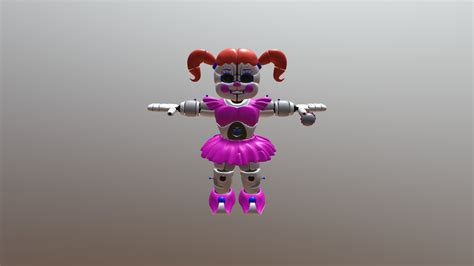 Pink Circus Baby Download Free 3d Model By Alexserrato11j 6be2f31