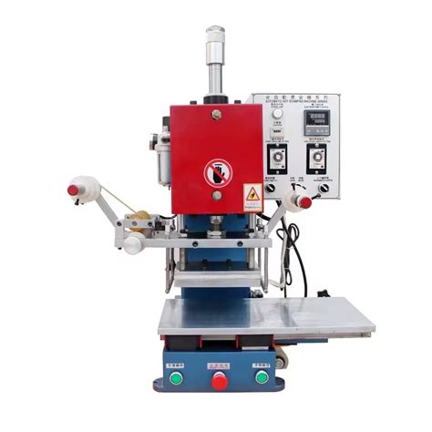 Hot Foil Stamping Machine Bronzing Pneumatic Automatic Flat