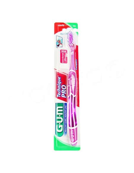 Gum Sunstar Brosse à Dents Technique Pro Soft Souple 525 Plus Valisette