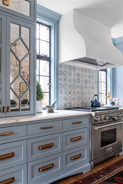 Contemporary Dream Blue Kitchen Ideas