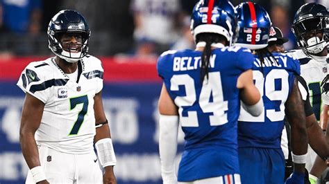 Geno Smith Rips Giants Player For ‘dirty Play That Injured Quarterback