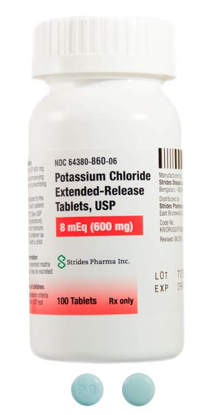 Potassium Chloride Er Tablets Strides Pharma Inc