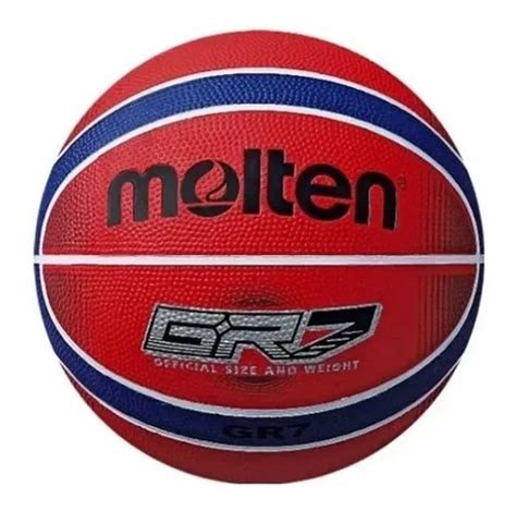 Pelota De Basquet Molten N Gr Rojo Azul Modelo Color Rojo Env O Gratis