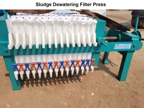 Sludge Dewatering Filter Press Filtration Capacity 1000 Litres Hr