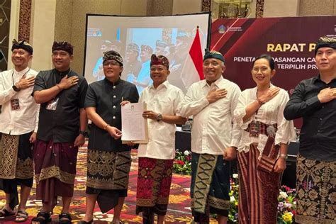 Koster Giri Prasta Resmi Jabat Gubernur Dan Wakil Gubernur Bali 2025