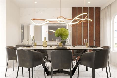 The Perfect Height for Your Dining Room Chandelier